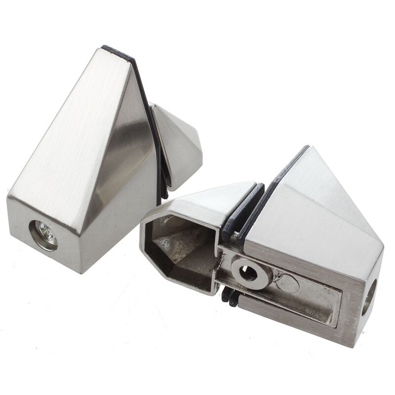 2 pezzi m-16mm supporto in vetro regolabile supporto morsetto in vetro