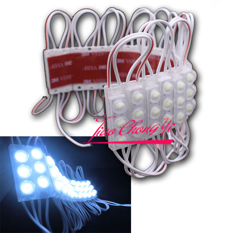 20X2 W 2835 wit 180 graden LED Module SMD 3 LEDS Light 12 V IP68 Waterdicht