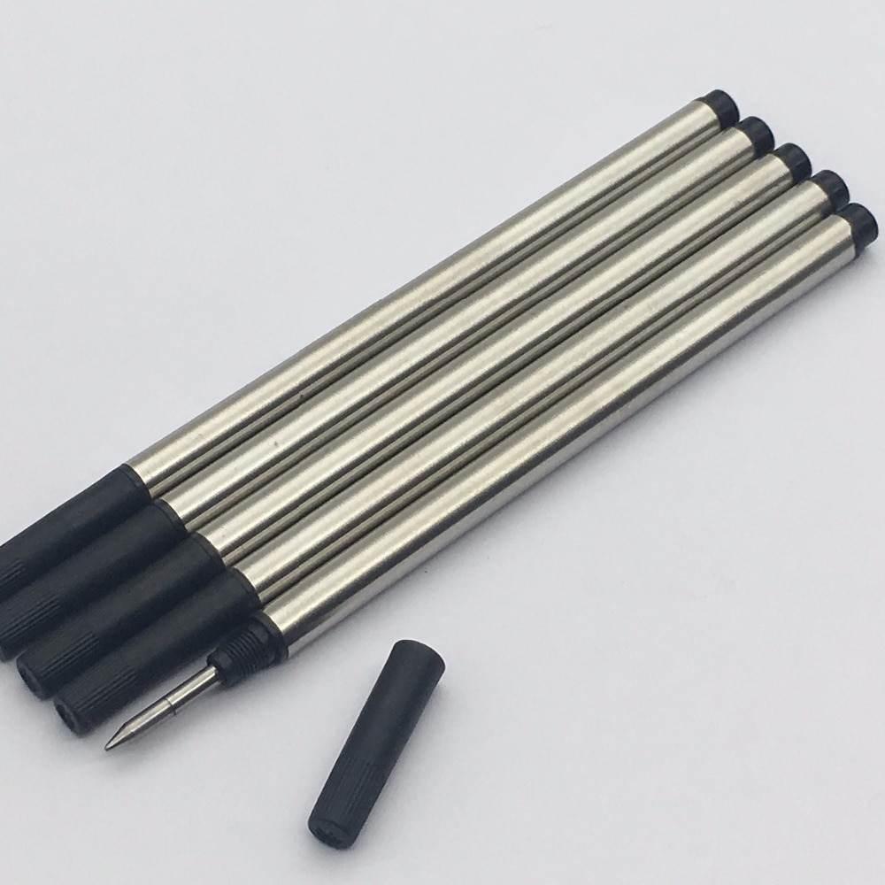 5 pieces per lot Screws Rollerball refill for MB pen ink refills Recharges d'encre pour stylo Rollerball