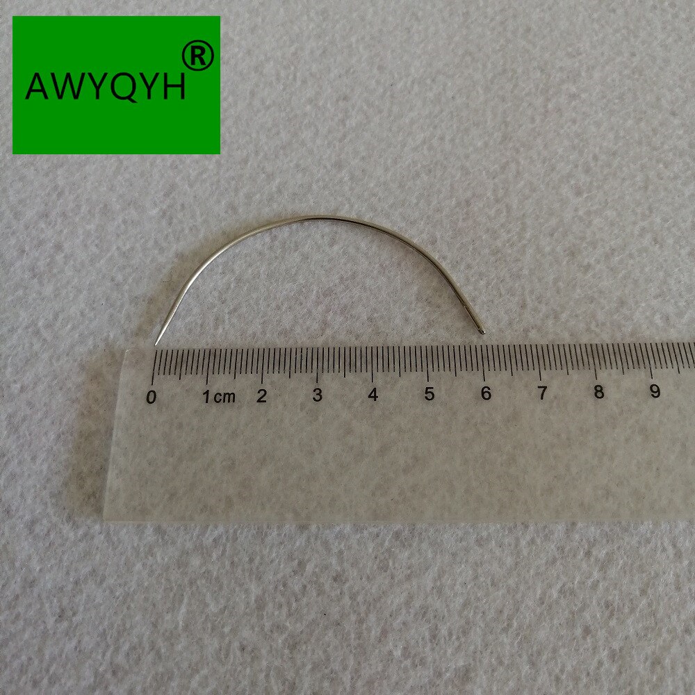 25 pieces C Shape Curved Needles Wig making crochet braids ventilating Hair weaving needle