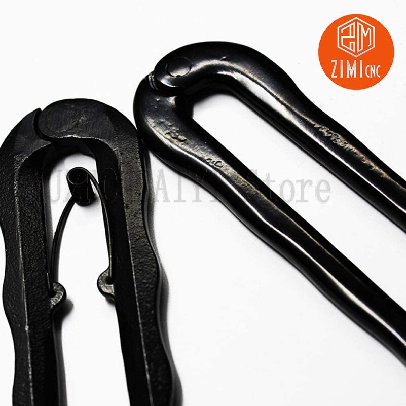 4Mm Verstelbare Ronde Moer Handvat Zwart Pin Tang Hoek Grinder Wrench Dubbele Pin Multifunctionele Open End Universal Wrench