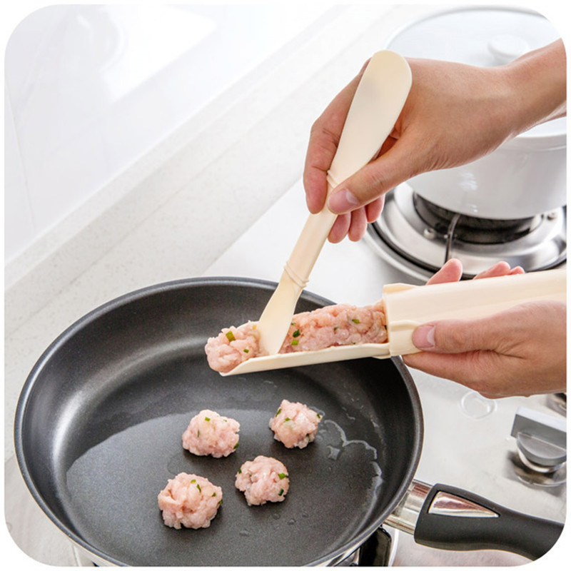 DIY Meatballs Producer Prawn Ball Processing Scoop Meatball Fish Ball Meat Maker Cooking Tools