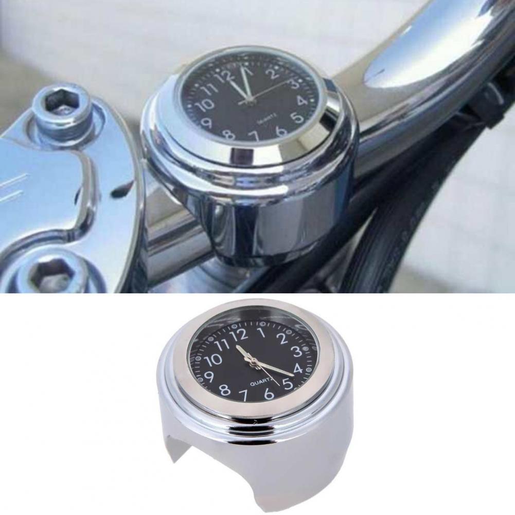 Stuur Klok Universele Waterdichte Aluminium 7/8 Inch Motorfiets Lichtgevende Horloge