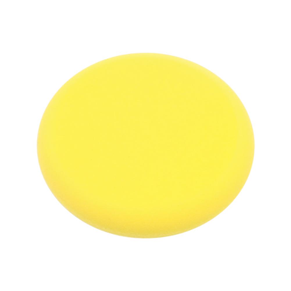 UFO aplicador de cera esponja de esmalte de coche alta cera de densidad esponja de pulido duradera para pulidora cera rojo/Negro/azul/amarillo/verde/naranja: Yellow