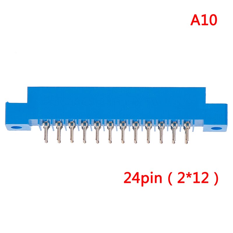 Vendita calda 1PC serie 805 3.96mm passo PCB Slot scheda di saldatura connettori bordo 8-72 Pin 16 stili: A10