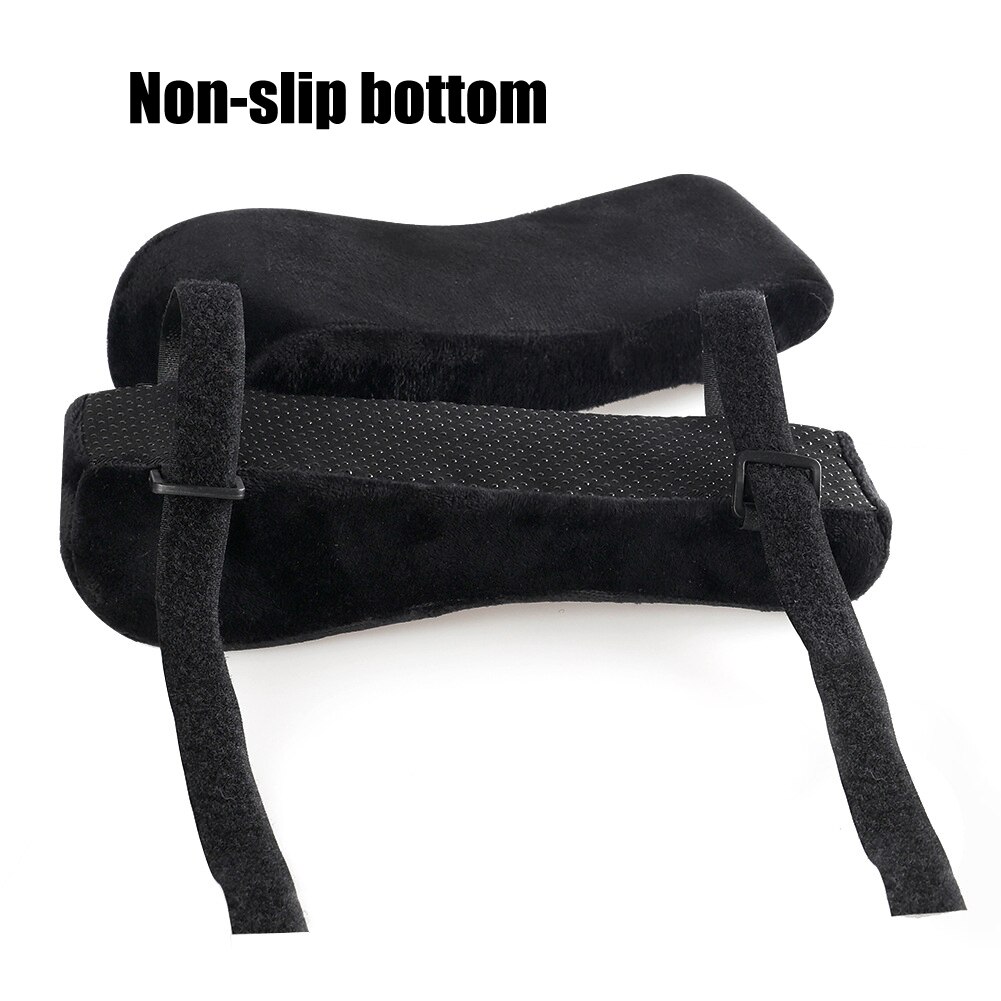 2Pcs Chair Armrest Pads For Office Home Memory Foam Slow Rebound Elbow Relief Pillow Support Hand Arm Rest Pads