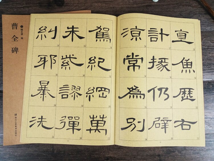 Chinese Calligraphy Copybook Shu Fa Li Shu 38pages 37*26cm