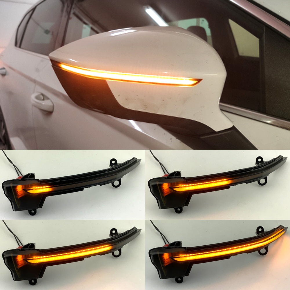 Voor Seat Ateca Cupra 5D Fr Xcellence Dynamische Led Blinker Sequential Turn Licht Indicator Accessoires 2 stuks