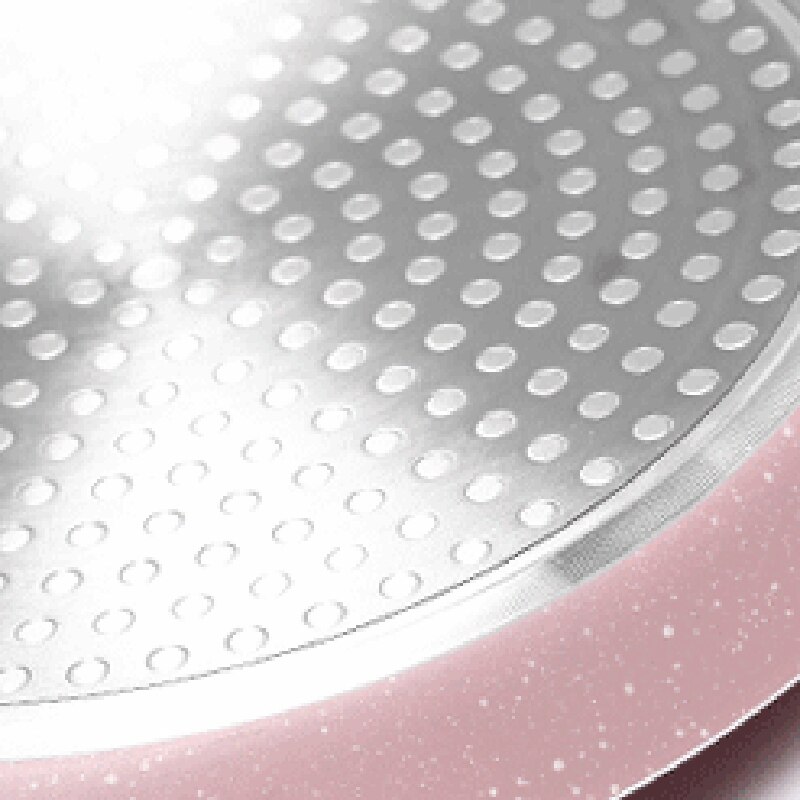 6 Inch Roze Dubbele Gebruik Melaleuca Taart Pan Pan Pan Anti-aanbak Steak Crêpe Pannenkoek Omelet