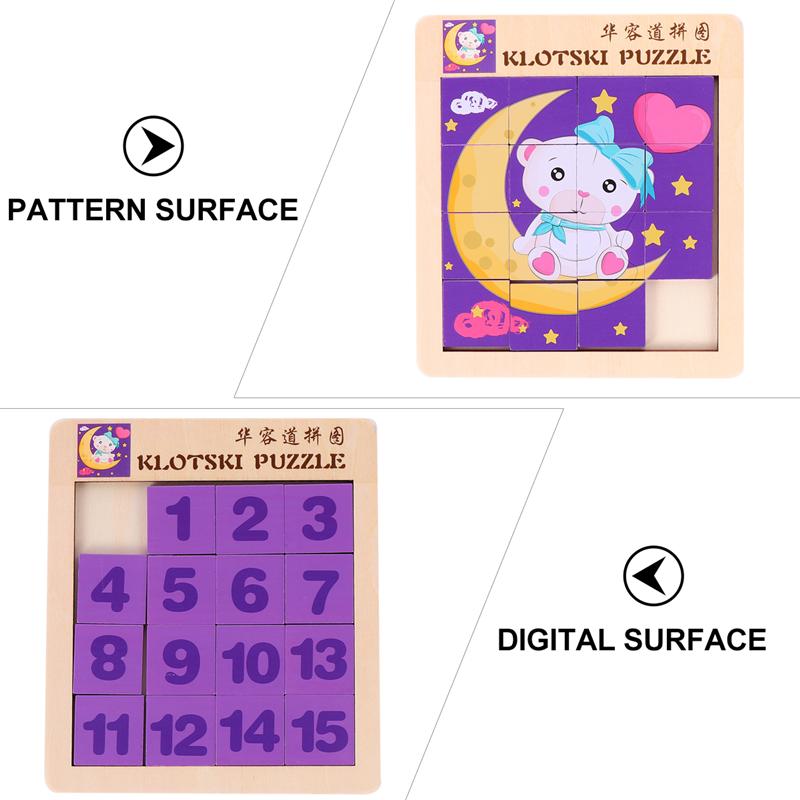1Pc Puzzel Veilig Cartoon Leuk Nummers Puzzel Voor Kind Kids
