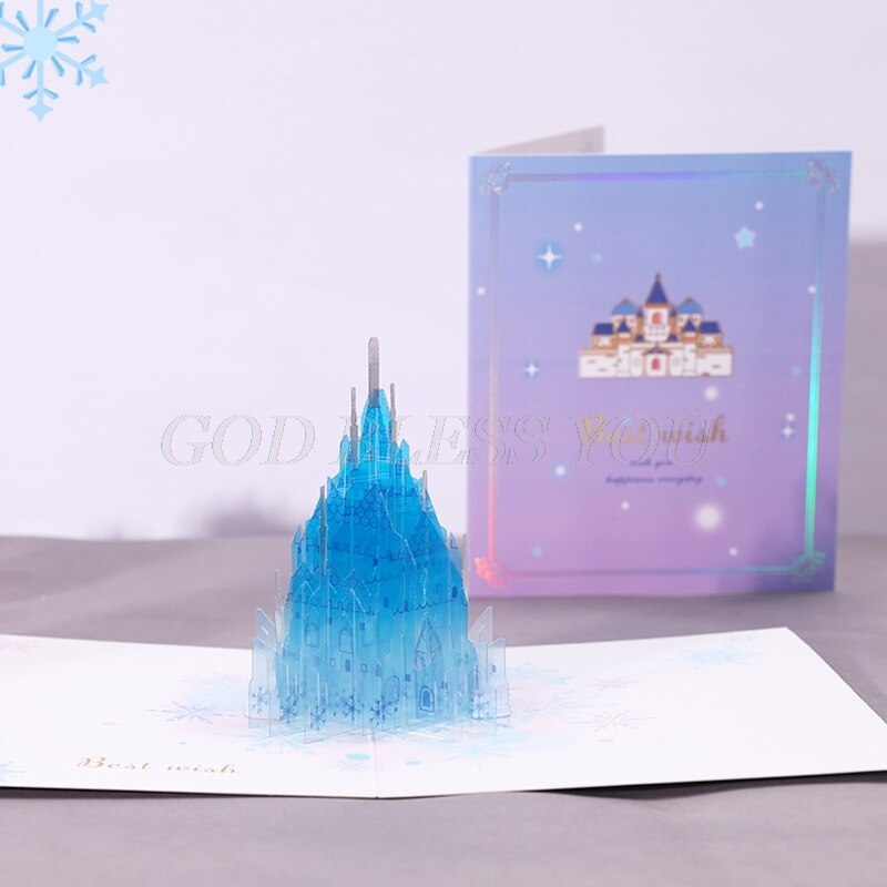 6 Pieces Exquisite 3D Pop Up Deluxe Christmas Cards, Special - View #9