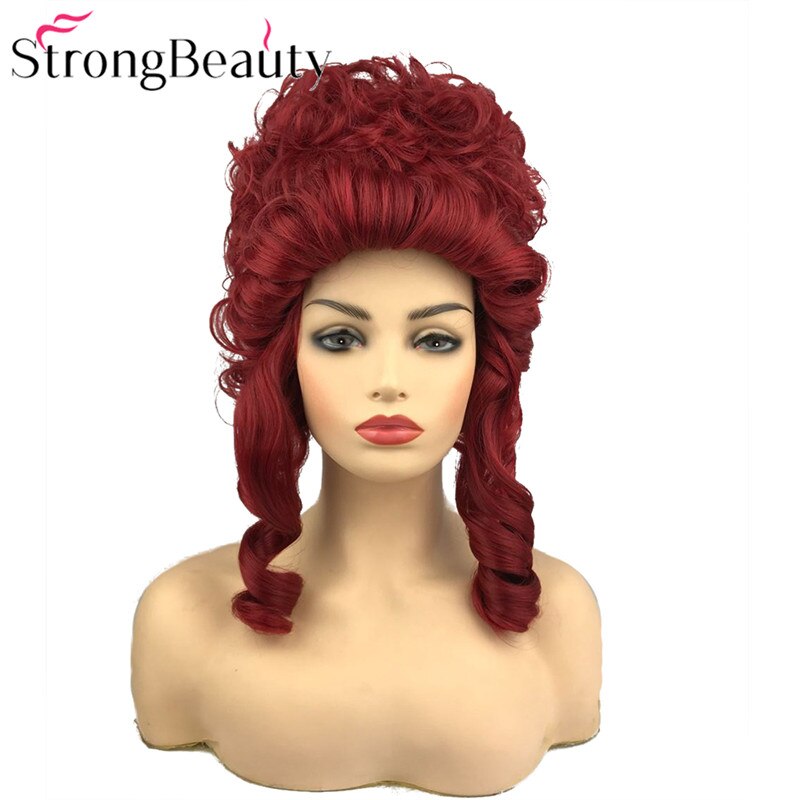 StrongBeauty Synthetische Lockige Haar Perücke Marie Antoinette Perücke Frauen Cosplay Perücken: 39SP3100