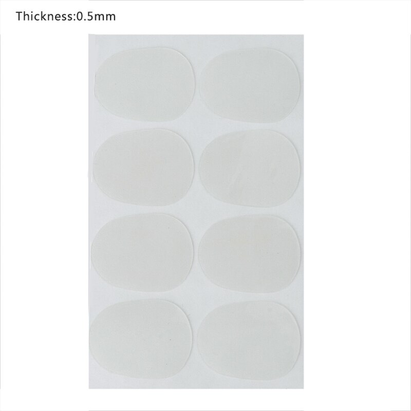 8pcs Treble/Alto/Tenor Sax Clarinet Mouthpiece Patches Pads Cushions 0.5mm 0.8mm: 5W