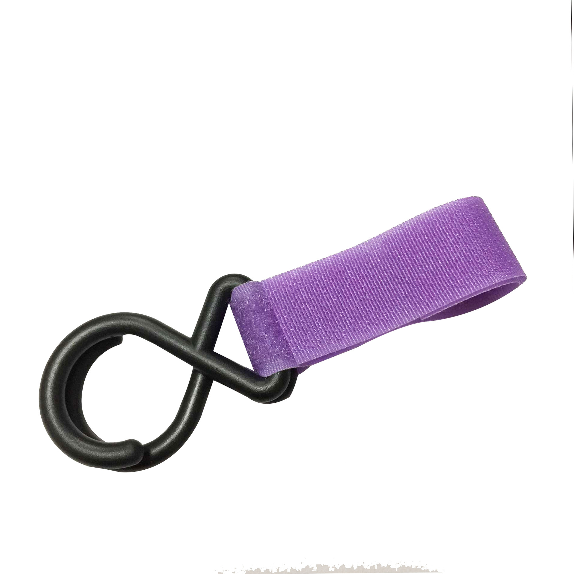 Stevige Baby Hanger Baby Zak Wandelwagen Haken Pram Handig Baby Auto Accessoires Kinderwagen Organizer Wandelwagen Accessoires: purple