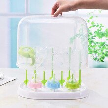 Milk Bottles Drying Rack Baby Feeding Cleaning Dryer Cup Holder