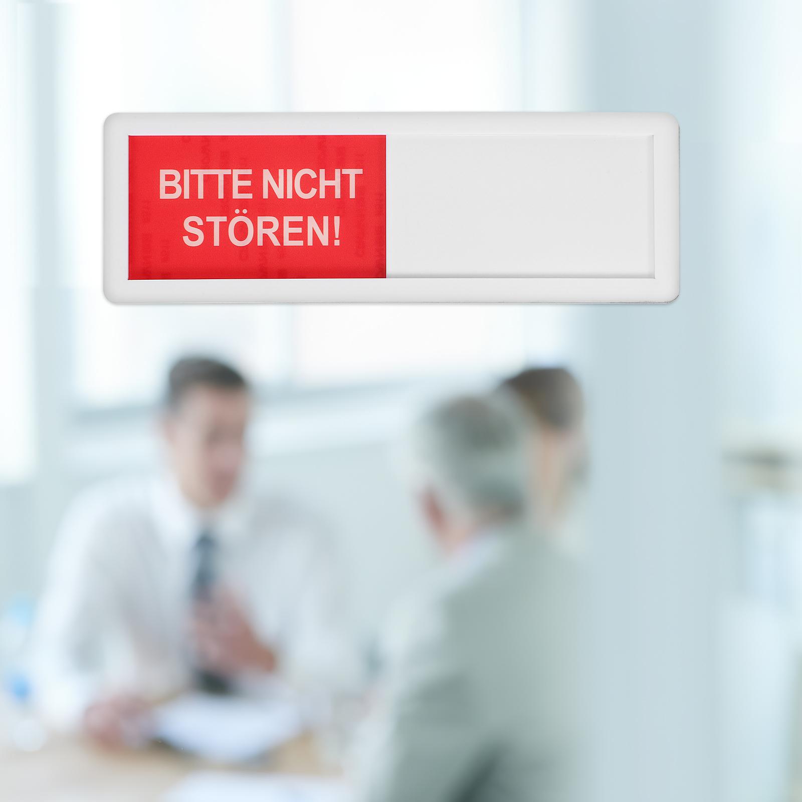 2 Pcs Sliding Privacy Door Sign Office Vacant Indicator Toilet Bathroom Signs Sliders Occupied The Disturb for