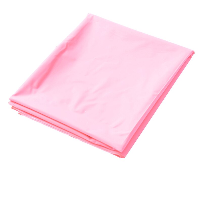 Pvc Plastic Waterdichte Matrasbeschermer Bed Bug Proof Stof Mijt Matras Cover Voor Thuis Badroom Decoratie Queen King Size: Roze / 130X220cm