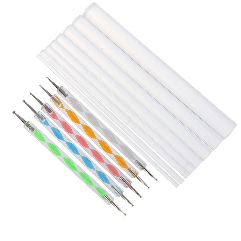 Mandala Dotting Tools Set For Painting Rocks,Painting Rocks Dot Kit, Rock Stone Painting Pen Polka Dot Tool Template Cosmetic