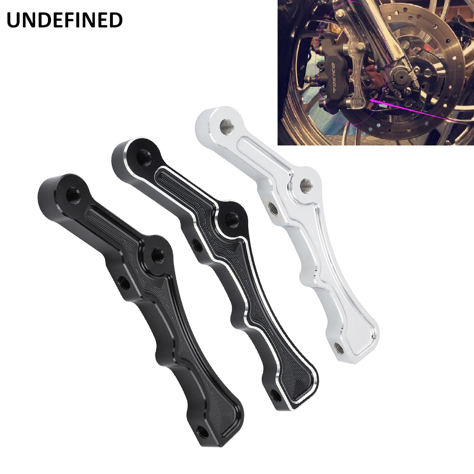 radial Bremssattel Halfter Vorne Rabatt Bremssattel Halterung für Harley touren Sportster XL Dyna Softail 11.5 &quot;und 11.8&quot; rotoren