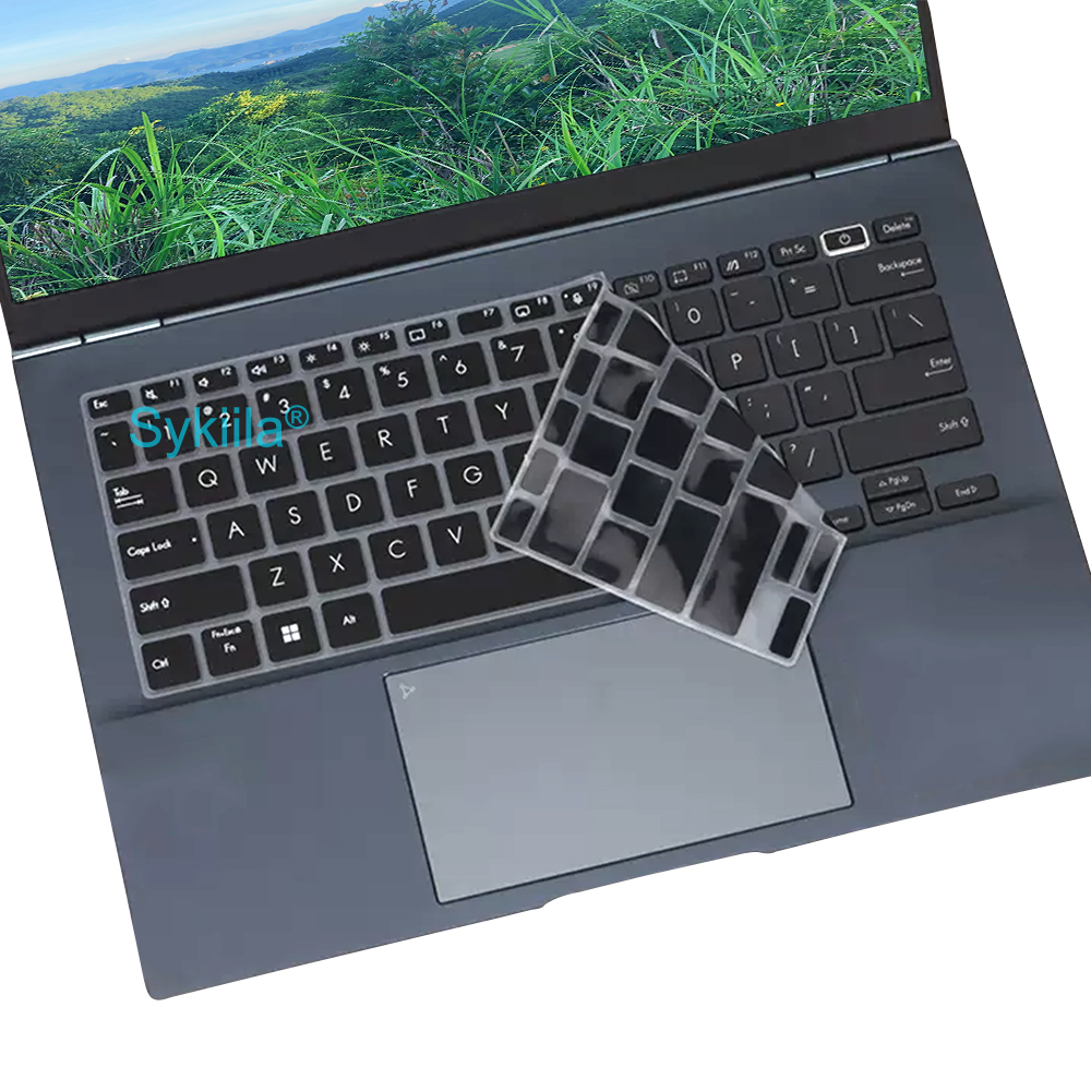 Tastaturabdeckung für ASUS Zenbook 14 OLED kippen Profi UX3406 UX3405 UX3404 hoch3404 UX6404 Q420 UX5401 Silikon-Schutzhülle