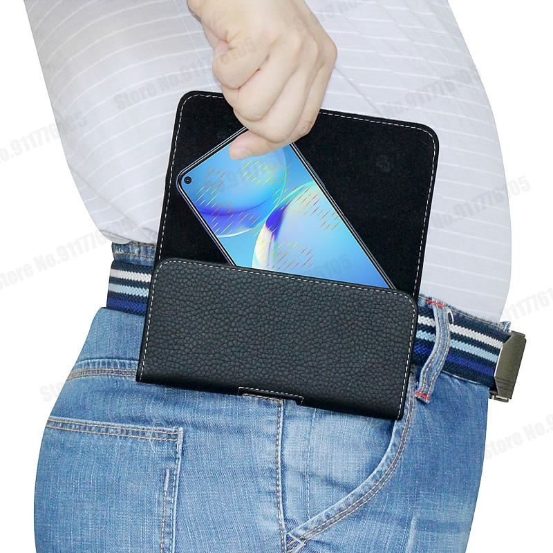 Uniwersalny telefon etui talii skórzane etui do Xiaomi POCO M3 Pro X3 NFC F3 GT kabura torba zaczep na pasek pokrywa dla Redmi 10 uwaga 10 5G
