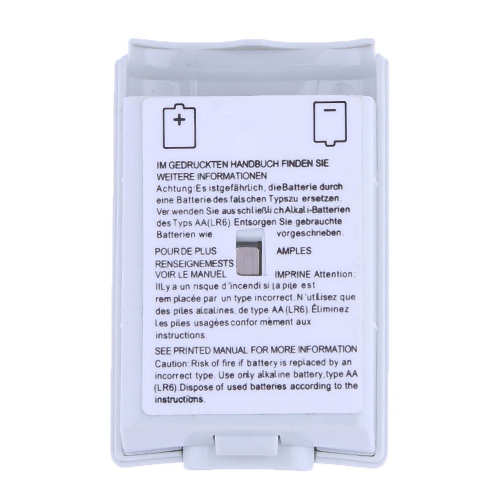 Battery Case For Xbox 360 Game Battery Case Wireless Controller Rechargeable Battery Cover With Sticker Game Pads Accessories