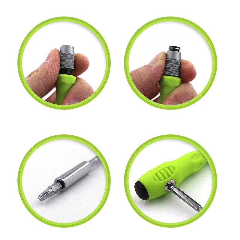 Skruvmejsel set precision mini magnetiska skruvmejsel bitar kit 32 in 1 telefon mobil ipad kamera underhåll verktyg reparation