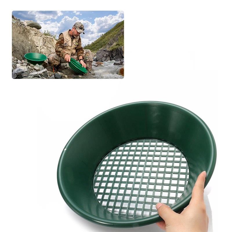 Plastic Gold Pan Basin Nugget Mining Dredging Prospecting For Sand Gold Mining Manual Wash Gold Panning Equipment