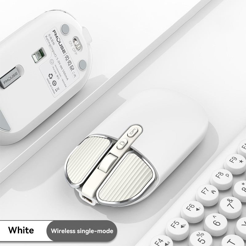 XIAOMI Kabellose, leise Maus, klein, frisch, für Schreibtisch, Laptop, Handys Tablette, universelle, leichte, tragbare Bluetooth-Maus: Grün