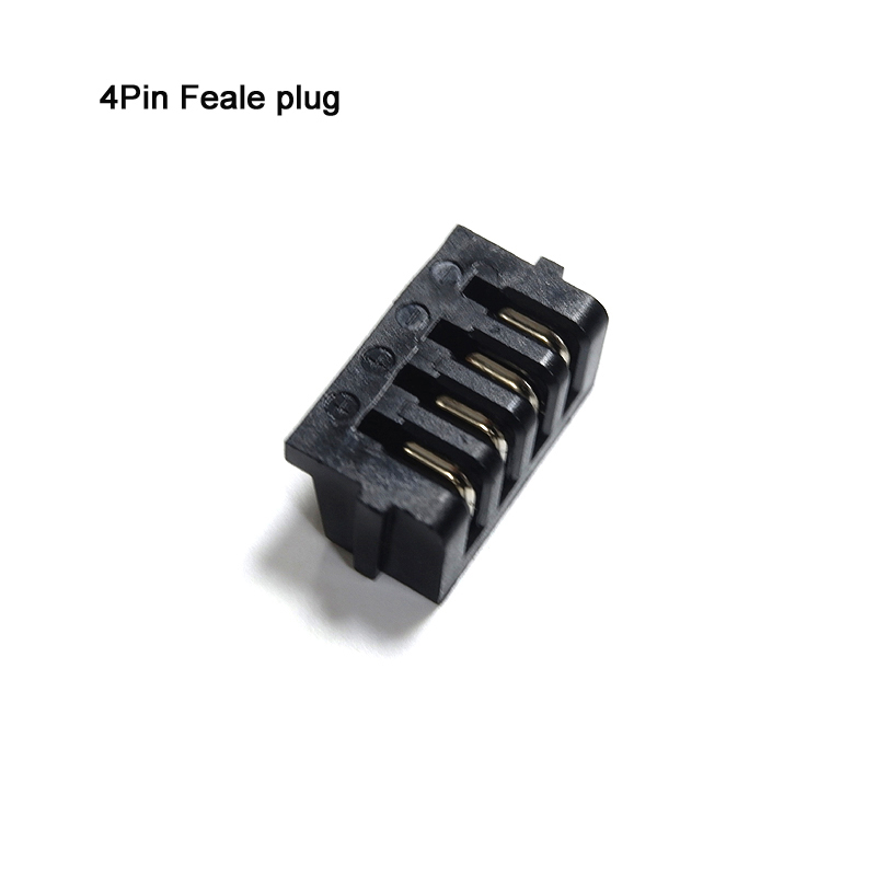 E-bike Lithium battery box Power discharge connector 4pins Male or Female, Ebike Parts power plug, For Hailong battery case