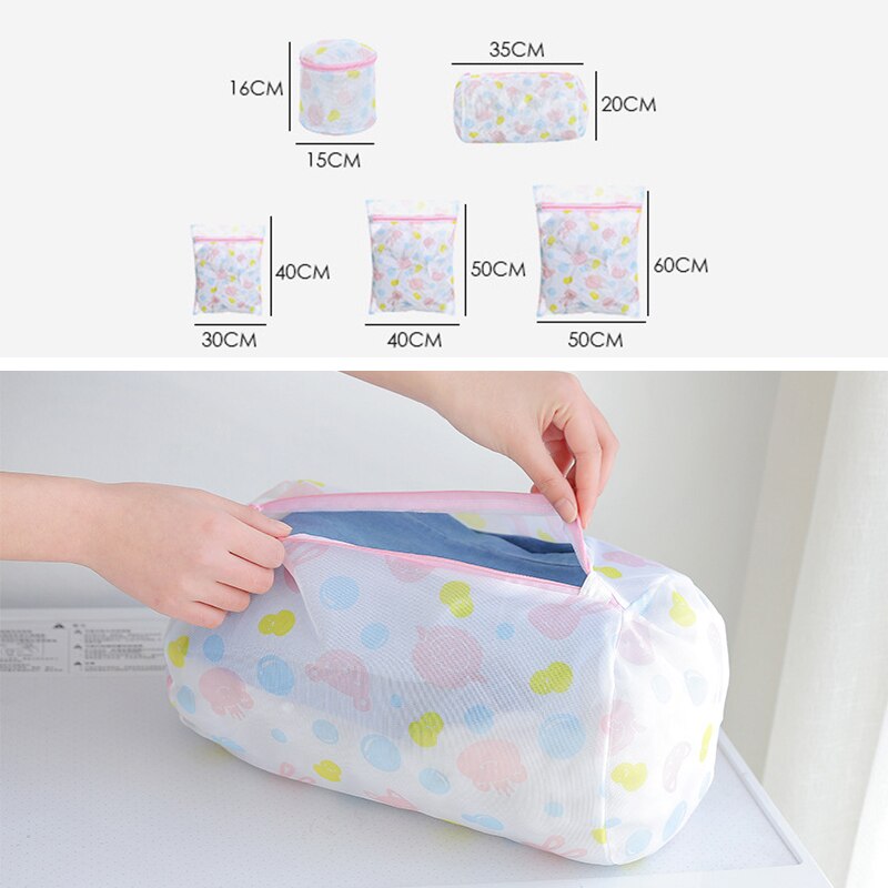 1PC Wäsche Taschen Für Waschmaschinen Gittergewebe Bh Unterwäsche Tasche Für Kleidung Hilfsmittel-wäscherei Sparer Bh Waschen Wäsche Schutz u3