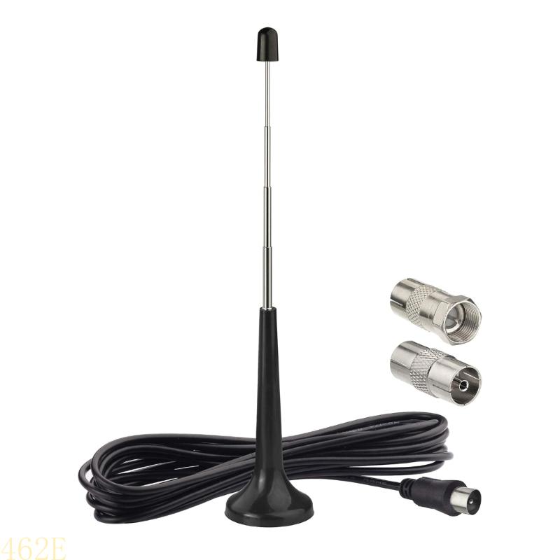 462E amplifizierte Antennen mit 3 Adaptern FM -Funkantennen tupfen Sie FM -Antennen hohe Gewinne