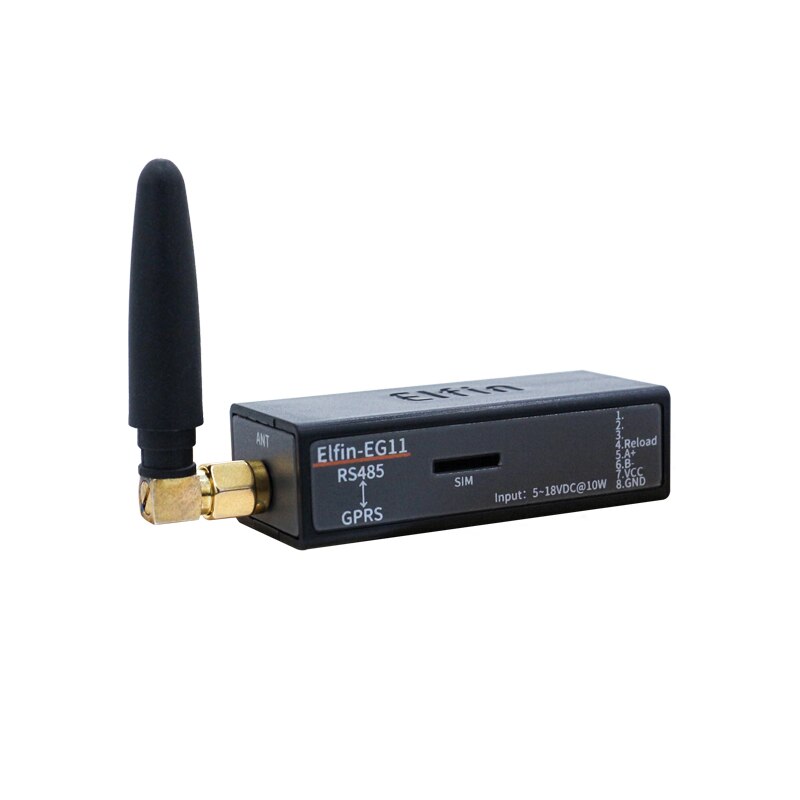 EG11 GPRS serial port server to Ethernet RS485 ModbusTCP serial port (can replace HF2211)