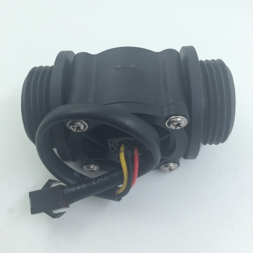 Water Flow Sensor Switch Fuel Flow Meter Swimming Pool Water Meter Sensor Flowmeter Water Sensor Counter Indicator DN25