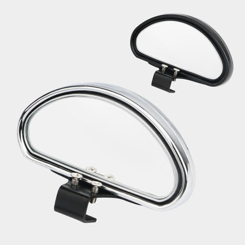 1pcs Car Blind Spot Mirror Car Rearview Auxiliary Mirror HD Large View Convex Glass Wide Angle Rear View Mirror