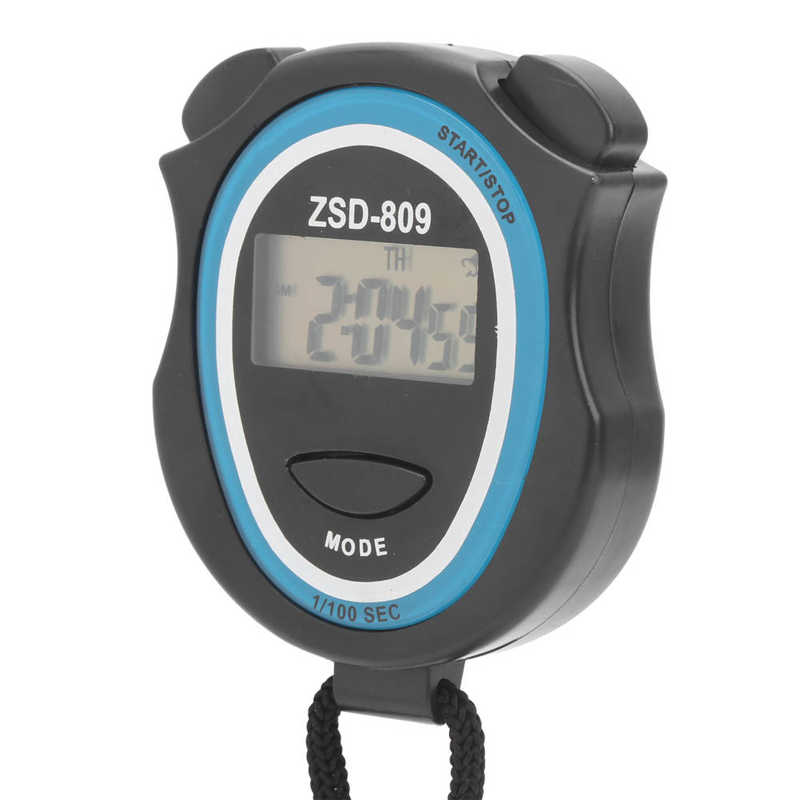 Chronograph Portable Stopwatch Physical Education Equipment for Physical Class Gymnasiums School Sports Meets