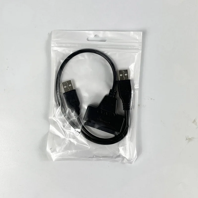 SATA naar USB 3.0 / 2.0-kabel tot 6 Gbps voor 2,5 inch/3,5 inch externe HDD SSD harde schijf SATA 22-pins adapter USB 3.0 naar Sata: Default Title