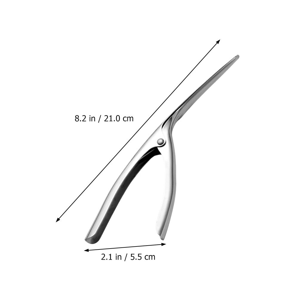 3Pcs Stainless Steel Shrimp Cleaning Tools Shrimp Line Peeling Tools with Wooden Handles