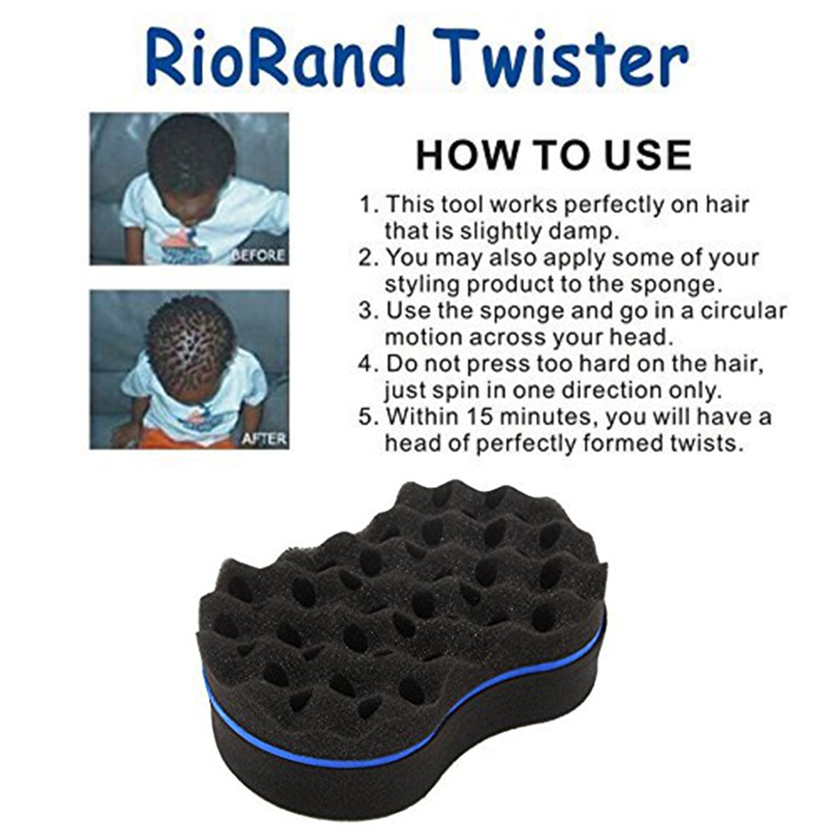 Double Sided Wave-Shaped Sponge Brushes Multi-Holes Side Braid Twist Hair Curl Sponge Brush Hair Styling Tools Hair Rollers