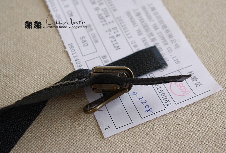 Fermeture éclair en résine 5 # YKK | section longue de tête rotative double face pour vêtements de 60cm ~ 80cm