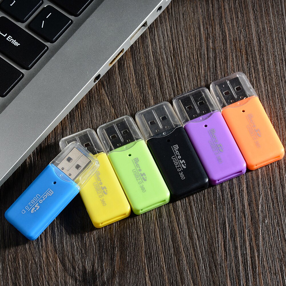 Micro usb 2.0 hukommelseskortlæser usb adapter til micro sd kort tf kortlæser