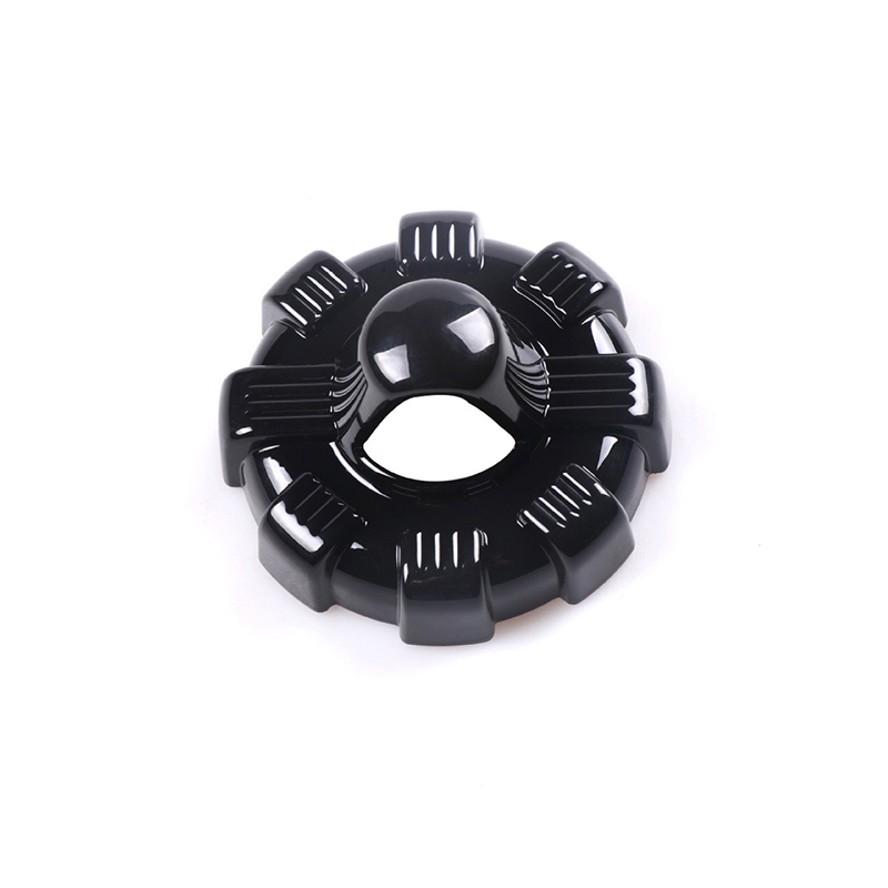Antennefot Deksel Svart ABS Plast Bil til Jeep Wrangler JK JL Gladiator JT 1997-2022