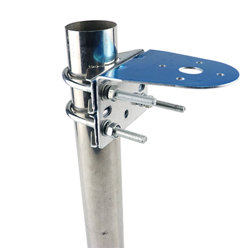 Antenne Pole Mount Beugel Met Dubbele U-Bouten Klem V Kaakbeugel Voor Buiten Huis Antenne Pole Houder