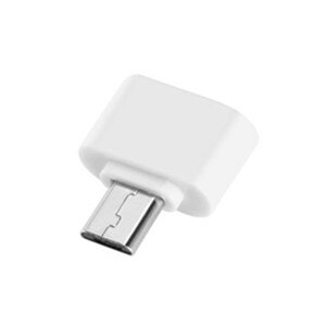 Micro USB To USB Converter For Tablet PC Android Usb 2.0 Mini OTG Cable USB OTG Adapter Micro Female Converter Adapter: Micro USB 2.0 White