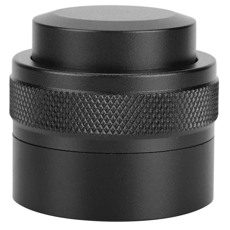 Stainless Steel Coffee Tamper 51mm Reusable Stainless Steel Coffee Distributor Tamping Tools Coffee Accessory: Black