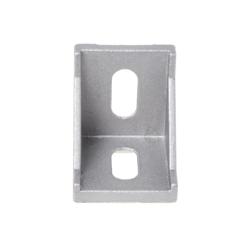 10pcs 4040 Fasten Fitting Angle 40x40 L Connector Aluminum Corner Bracket Joint Brace