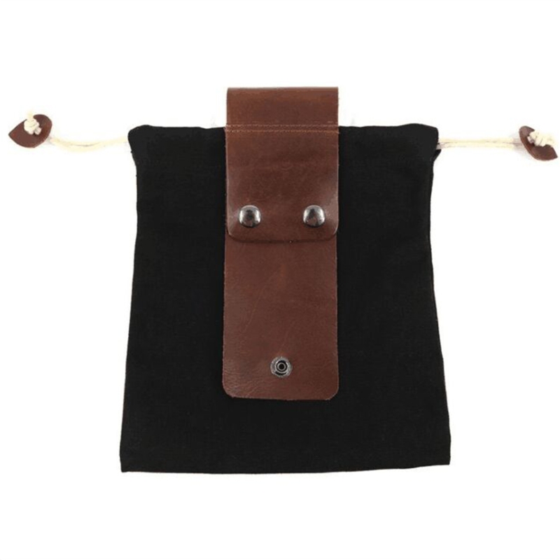 Multifunctionele Picking Sa-Ck Riem Tas Voor Rock Verzamelen Zwart/Bruin/Groen/Kaki Riem pouch Tac-Tical Gewaxt Canvas