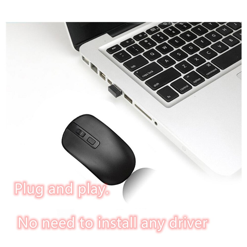 1000 DPI USB optical high-speed 2.4G receiver ultra-thin wireless office gaming keyboard and mouse set, suitable for PC laptops