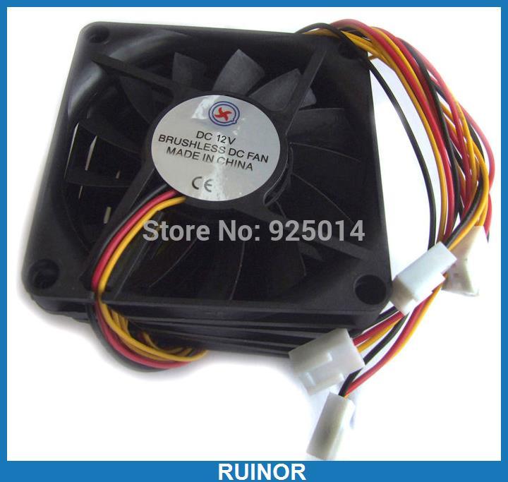 1PCS Brushless Cooling Fans &amp;amp; Blowers DC 12V Fan 70x70x10mm Computer Monitoring