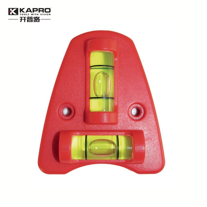 KAPRO 242 Triangular Level Bubble Two Directions Bubble Level with Magnetic Red Color